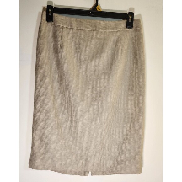 Pendleton Dresses & Skirts - Pendleton Cotton Pique Skirt Size 8 Beige Career 100% Cotton